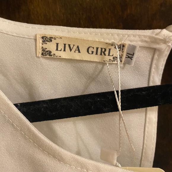 Black and White Tuxedo Dress - Picture 5 of 8